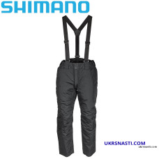 Штаны Shimano DryShield Explore Warm Trouser Black размер XL